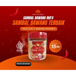 Sambal bawang Ma'O  - PEDAS...