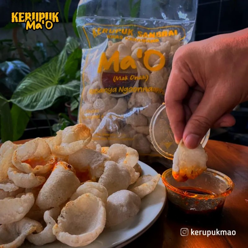 Kerupuk Sanggrai Ma'O  - 100gr