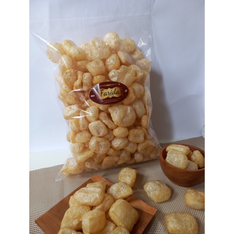 Kerupuk Kulit Sapi Farida Snack - 250 gr