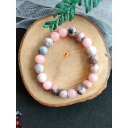 Gelang batu pink