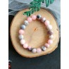 Gelang batu pink